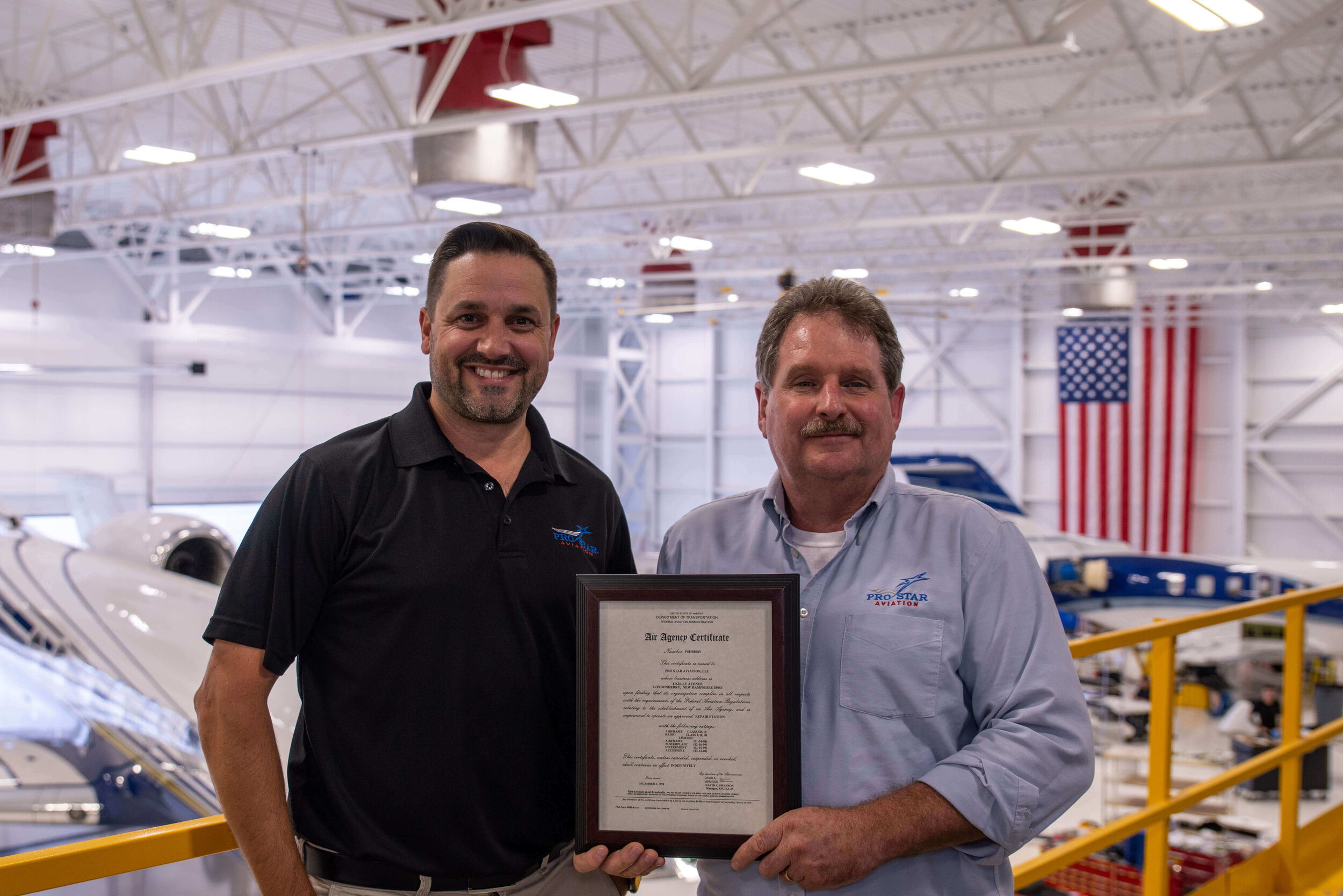 Pro Star Aviation Achieves FAA Class IV Rating