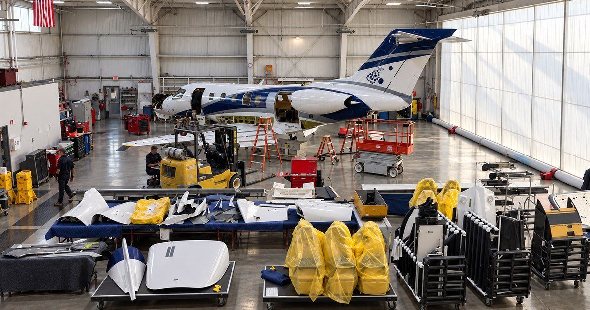 Pro Star Aviation Completes Milestone 96-Month Inspection on a Pilatus PC-24